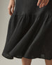 Women's Easy Linen Dress - Meteorite